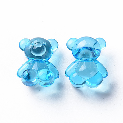 Transparent Acrylic Beads X-MACR-S373-54B-1