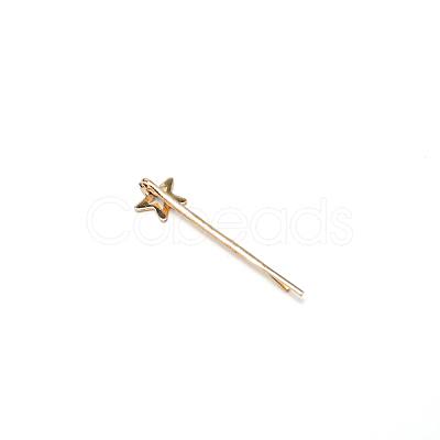 Iron Hair Bobby Pin Findings IFIN-WH00102-01G-1