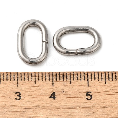 Non-Tarnish 304 Stainless Steel Linking Rings STAS-A093-03A-P-1