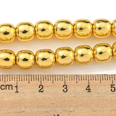 Electroplated Synthetic Non-magnetic Hematite Beads Strands G-C136-C01-1