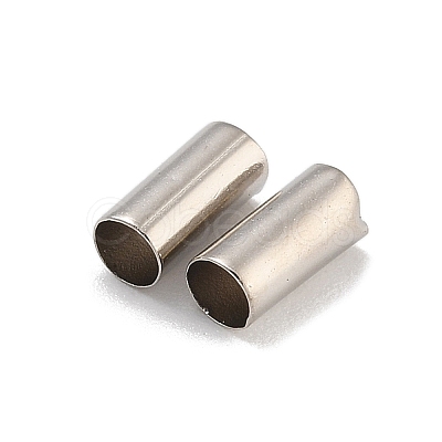 Brass Tube Beads KK-B120-03D-P-1