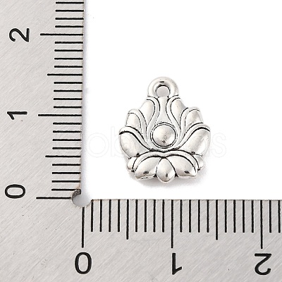 Tibetan Style Alloy Pendant TIBE-M004-07AS-1