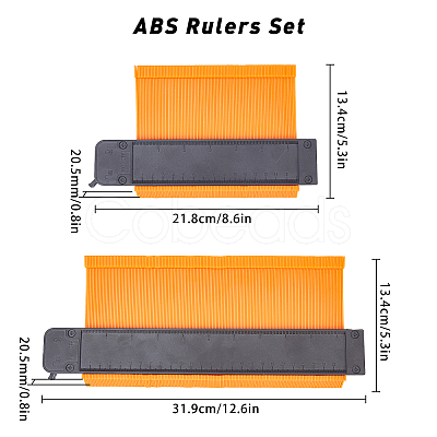 ABS Rulers Set TOOL-WH0019-97-1