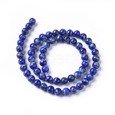 Natural Lapis Lazuli Beads Strands X-G-I258-01-1