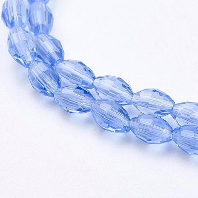 Glass Beads Strands GC891Y-6-1