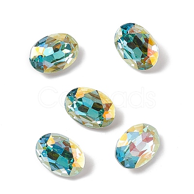 K9 Glass Rhinestone Cabochons RGLA-J020-C-LA-1