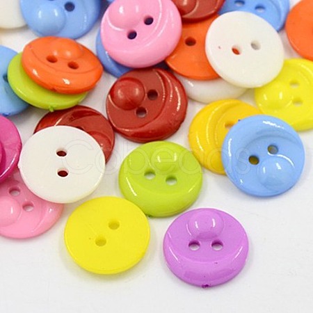 Acrylic Buttons X-BUTT-E072-B-M-1