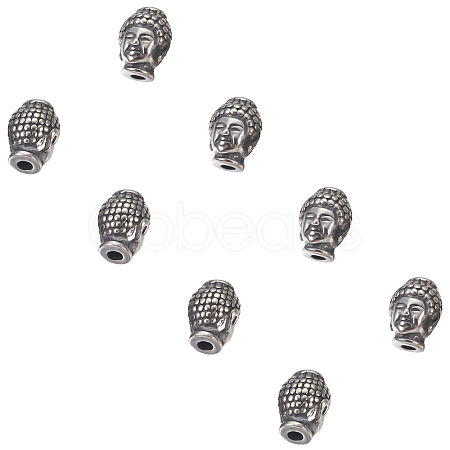 Unicraftale 304 Stainless Steel Beads STAS-UN0007-10AS-1