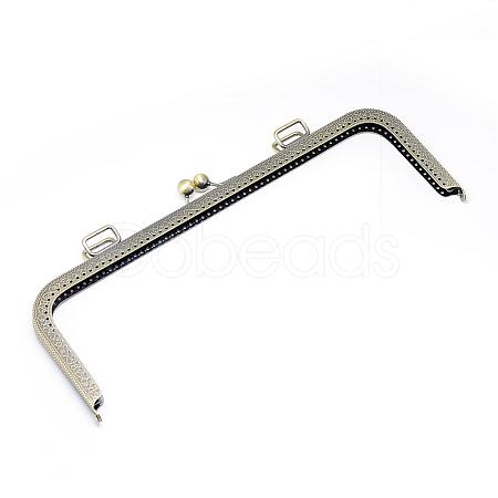 Iron Purse Frame Handle for Bag Sewing Craft Tailor Sewer FIND-T008-075AB-1