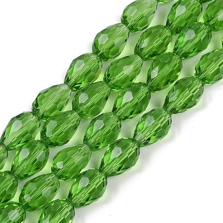 Transparent Glass Beads Strands EGLA-N013-T6mm-D14-1