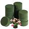 DIY Flower Arrangement Kit, Dry Floral Foam, for Wedding Aisle Flowers, Party Decoration, Green, 76.5x40.5mm, 12pcs/box