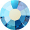 Preciosa&reg MAXIMA Crystal No Hotfix Flatback Stones, Czech Crystal, Dura Foiling, Round(438 11 615 Chaton Rose), 60310 200 Capri Blue AB, SS16(3.8~4mm)