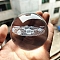 Inner Carving Glass Crystal Ball Diaplay Decoration, Fengshui Home Decor, Planet, 60mm