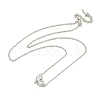 304 Stainless Steel Cable Chain Necklaces NJEW-H040-16P-2