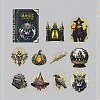 Magic Theme Waterproof PET Stickers Set DIY-G117-04F-2