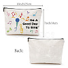 Nurse Theme Polycotton Custom Canvas Stroage Bags ABAG-WH0029-083-2