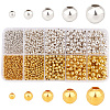 PandaHall Elite 10 Styles Iron Spacer Beads IFIN-PH0002-20-1