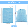 Rectangle Velvet Packing Drawstring Pouches TP-WH0009-05B-2