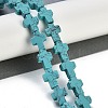 Synthetic Turquoise Beads Strands G-I369-A09-02-2