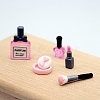 Plastic Lipstick & Perfume & Pressed Powder & Brush & Nail Polish Set Model PW-WG79323-03-1