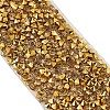 Glitter Resin Hotfix Rhinestone(Hot Melt Adhesive On The Back) OCOR-TAC0004-A-02-3