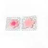 Flower Transparent Bag Pendants FIND-TAC0010-76-2