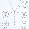   DIY Rosary Bracelet Necklace Making Kit DIY-PH0009-85-4