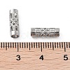 Hollow Out 304 Stainless Steel Beads STAS-G326-01P-3