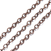 Brass Cable Chains X-CHC-034Y-R-NF-2