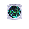 Hexagon Shining Nail Art Decoration Accessories MRMJ-T063-546F-1