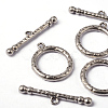 Tibetan Style Alloy Toggle Clasps X-LF1408Y-2