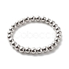 Synthetic Hematite & Polymer Clay Heishi Beads Stretch Bracelets Set BJEW-JB07446-9