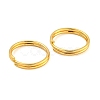 Brass Split Rings KK-N254-34G-2