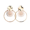 Brass Dangle Earrings EJEW-JE03453-2