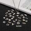 304 Stainless Steel Charms Mixed Shapes Pendants STAS-J014-M-5