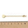 Brass Lobster Clasps & Ends with Chain KK-F880-36G-4