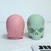 Halloween Skull DIY Food Grade Silicone Candle Molds PW-WG53501-01-5