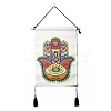 Cloth Wall Hanging Tapestry HJEW-M003-02C-2