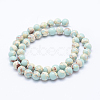 Synthetic Imperial Jasper Beads Strands G-F531-6mm-H03-2