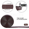Flat PU Imitation Leather Cord LC-WH0006-05A-01-2