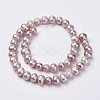 Natural Cultured Freshwater Pearl Beads Strands PEAR-D187-12-2