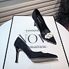 Elegant Alloy Rhinestone Detachable Shoe Buckle Clips AJEW-FG0002-31-6