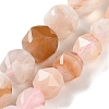 Natural Pink Aventurine Beads Strands G-NH0021-A14-02-6