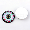 Glass Cabochons GGLA-L012-12mm-07-2