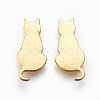 Alloy Kitten Cabochons PALLOY-WH0051-01G-06-2