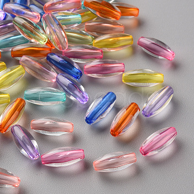 Transparent Acrylic Beads X-TACR-S154-07A-1