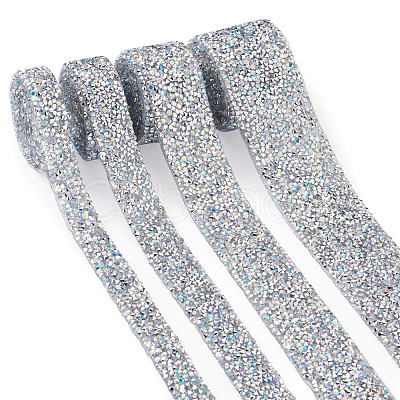 Glitter Resin Hotfix Rhinestone(Hot Melt Adhesive On The Back) OCOR-TA0001-13-1