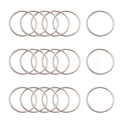 Tarnish Resistant 304 Stainless Steel Linking Ring STAS-S079-12A-1