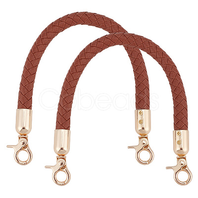 PandaHall Elite PU Leather Braided Bag Straps FIND-PH0009-40A-1