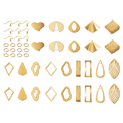 DIY Geometry Earring Making Kit DIY-TA0004-67-1